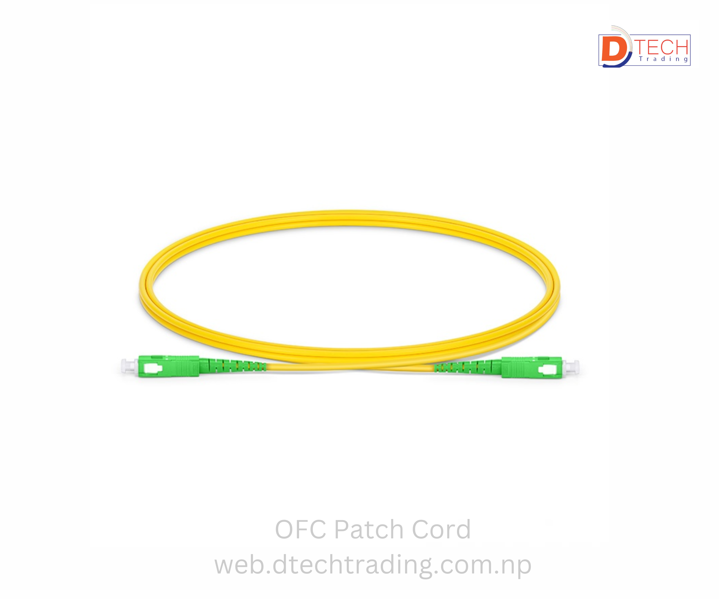 Patch Cord SC APC to SC APC 3.00mm Simplex 2M
